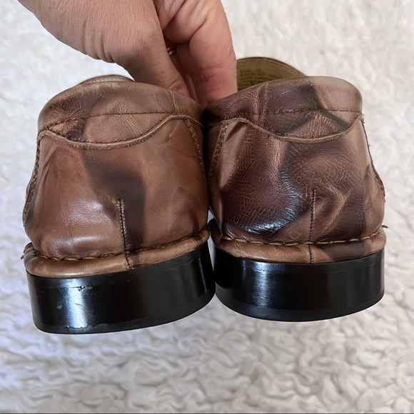Tansmith brown leather loafers, size 12 main image 6